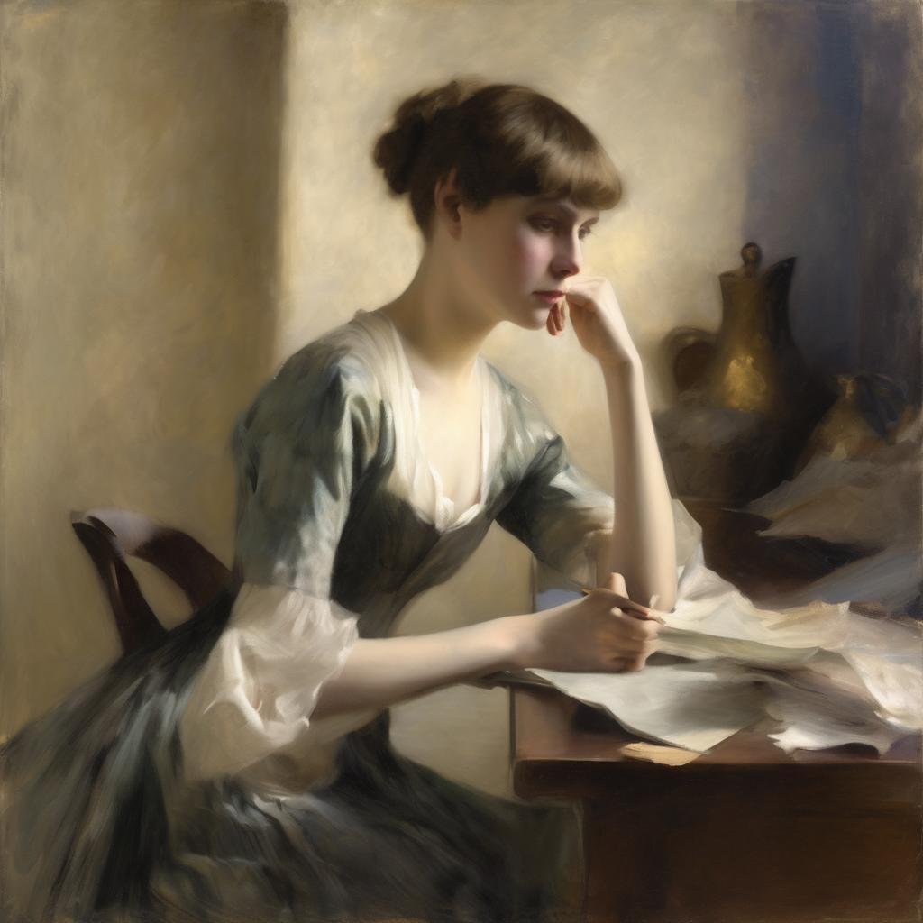 Στυλ και Τεχνικές Ζωγραφικής του Edmund Charles TARBELL